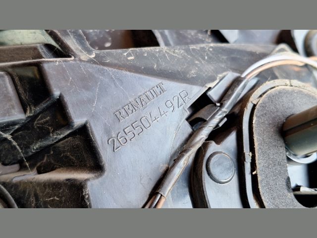 bontott RENAULT ZOE Jobb Hátsó Lámpa