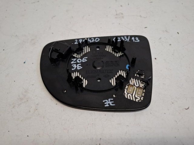 bontott RENAULT ZOE Jobb Tükörlap