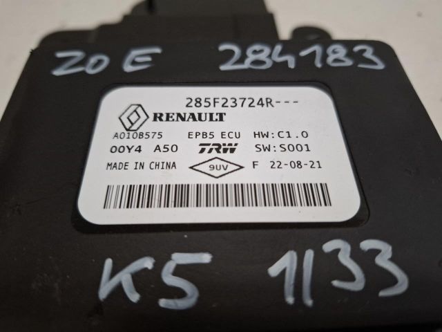 bontott RENAULT ZOE Kézifék Elektronika