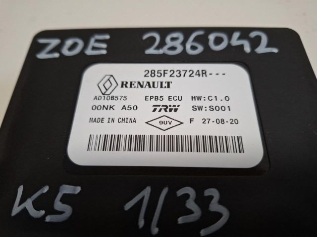 bontott RENAULT ZOE Kézifék Elektronika