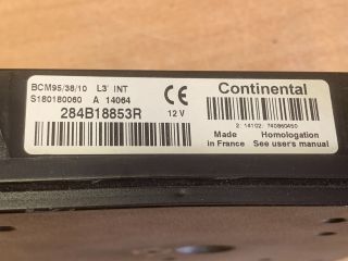 bontott RENAULT ZOE Komfort Elektronika