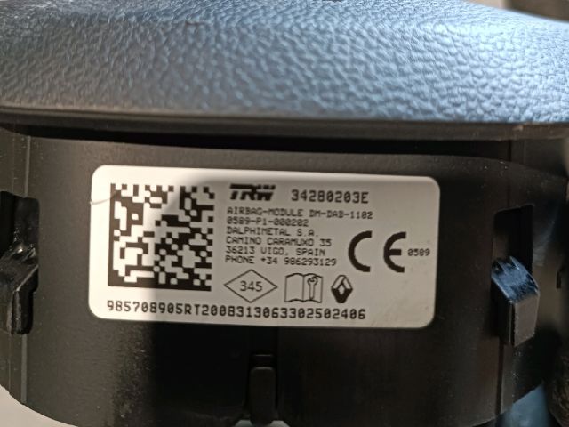 bontott RENAULT ZOE Kormány Légzsák Tartó