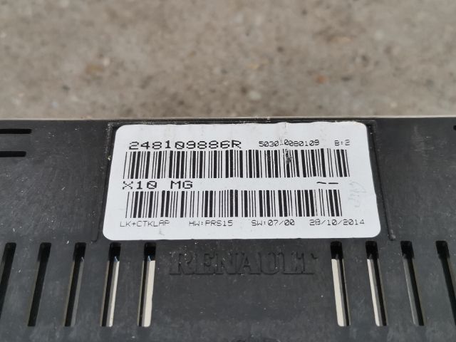 bontott RENAULT ZOE Multifunkciós Kijelző