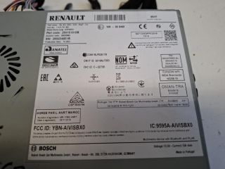 bontott RENAULT ZOE Multimédia Vezérlő