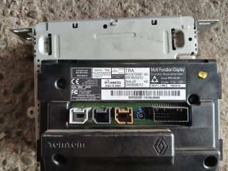 bontott RENAULT ZOE Navigációs Fejegység