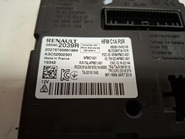 bontott RENAULT ZOE Telefon Elektronika