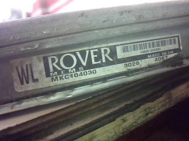 bontott ROVER 400 Motorvezérlő