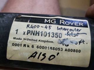 bontott ROVER 45 Turbócső