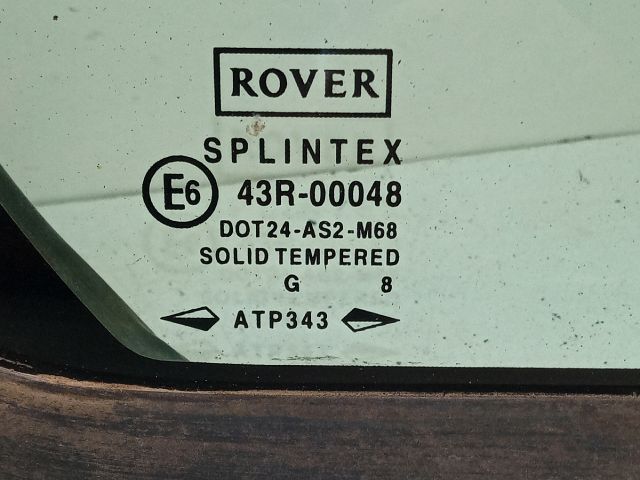 bontott ROVER 45 Jobb hátsó Fixüveg (Ajtóban)