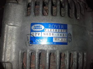 bontott ROVER 75 Generátor