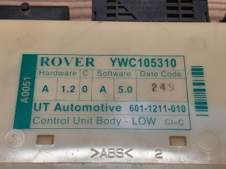 bontott ROVER 75 Komfort Elektronika