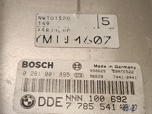 bontott ROVER 75 Motorvezérlő