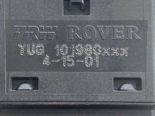 bontott ROVER 75 Bal első Ülésfűtés Kapcsoló