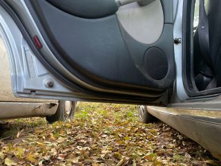 bontott ROVER 75 Bal hátsó Ajtó (Üres lemez)