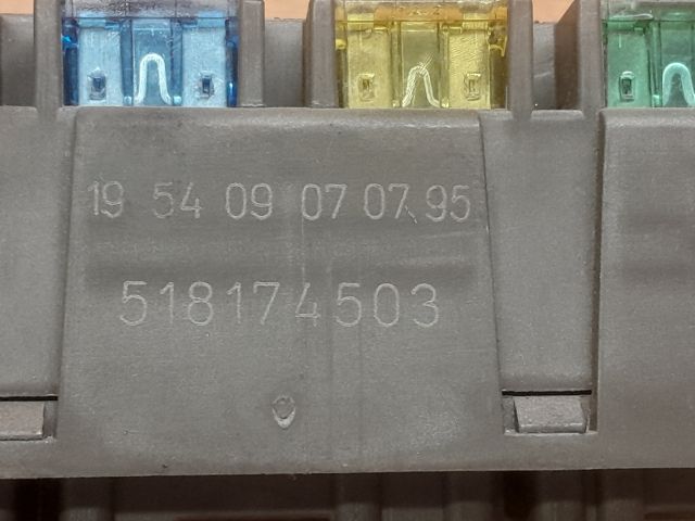 bontott ROVER 75 Biztosítéktábla Utastér