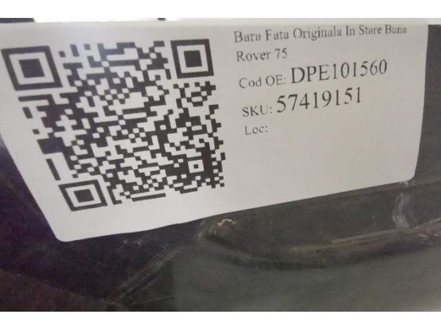 bontott ROVER 75 Első Lökhárító (Üresen)