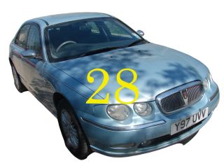 bontott ROVER 75 Hátsó Lökhárító Merevítő (Fém)