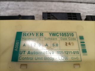 bontott ROVER 75 Komfort Elektronika