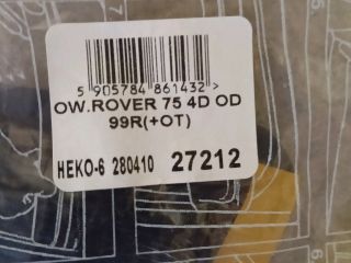 bontott ROVER 75 Légterelő