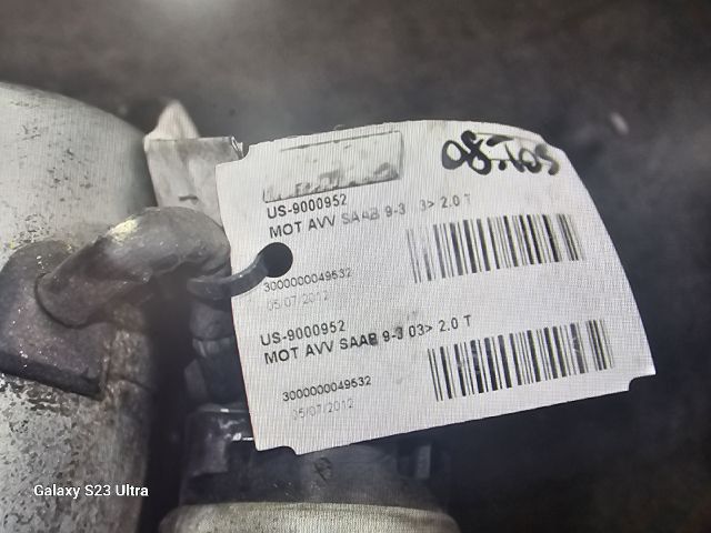 bontott SAAB 9-3 Önindító