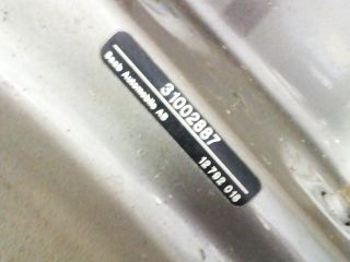 bontott SAAB 9-3 Bal első Ajtó (Üres lemez)