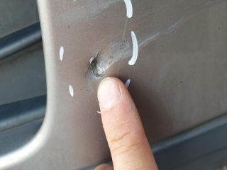 bontott SAAB 9-3 Első Lökhárító (Részeivel)