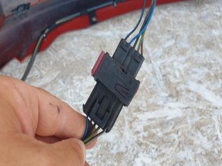 bontott SAAB 9-3 Első Lökhárító (Részeivel)