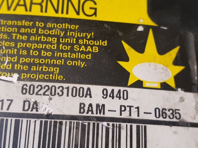 bontott SAAB 9-3 Jobb Oldallégzsák