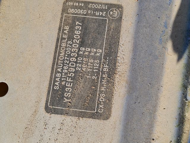 bontott SAAB 9-5 Adagoló