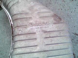 bontott SAAB 9-5 Hátsó Kipufogó Dob