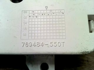 bontott SAAB 9-5 Kilométeróra