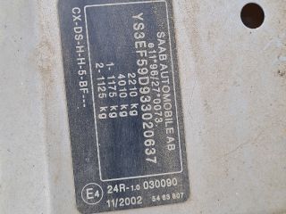 bontott SAAB 9-5 Komplett Motor (Segédberendezésekkel)