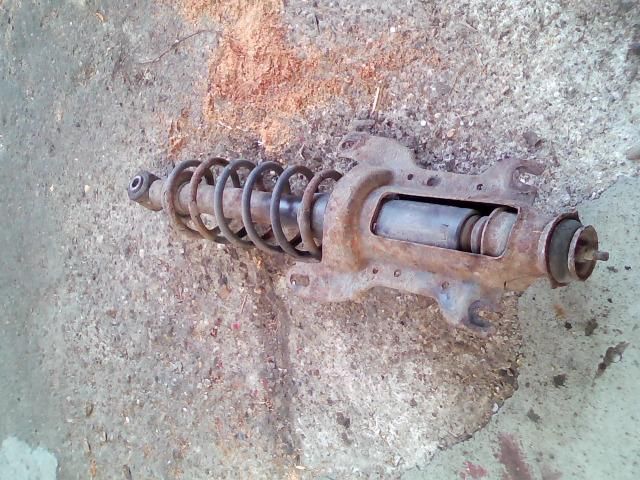 bontott SAAB 9-5 Bal hátsó Gólyaláb (Lengécsillapító, Rugó)