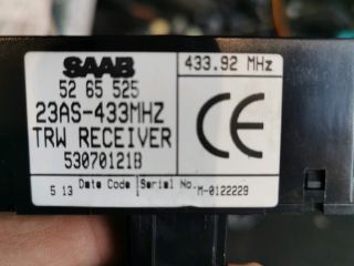 bontott SAAB 9-5 Elektronika (Magában)