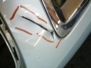 bontott SAAB 9-5 Első Lökhárító (Részeivel)