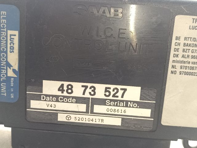 bontott SAAB 9-5 Komfort Elektronika