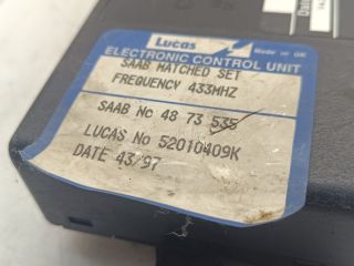 bontott SAAB 9-5 Komfort Elektronika