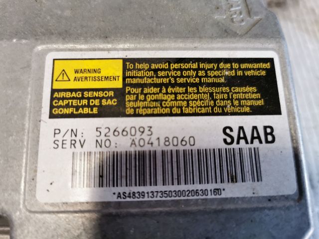 bontott SAAB 9-5 Légzsák Elektronika