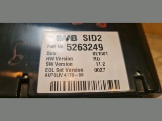 bontott SAAB 9-5 Multifunkciós Kijelző