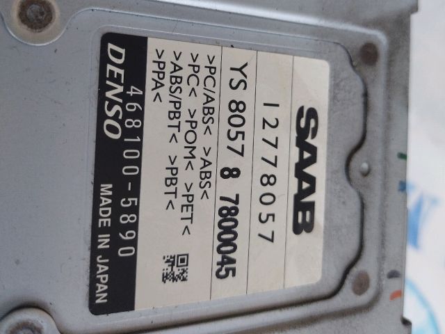 bontott SAAB 9-5 Navigációs Fejegység