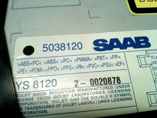 bontott SAAB 9-5 Rádió / CD