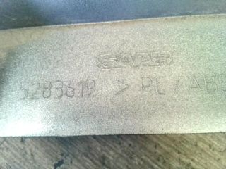 bontott SAAB 9-5 Rendszámtábla Tartó