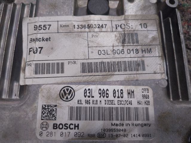 bontott SEAT ALHAMBRA Motorvezérlő