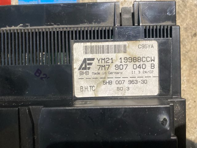 bontott SEAT ALHAMBRA Fűtéskapcsoló (digit klímás)