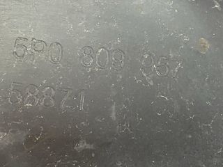 bontott SEAT ALTEA Bal első Dobbetét (Kerékjárati, Műanyag)