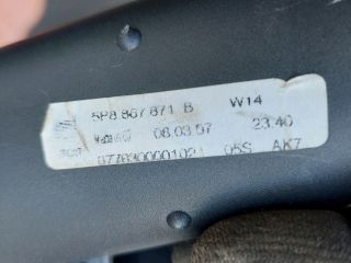 bontott SEAT ALTEA Csomagtér Roló