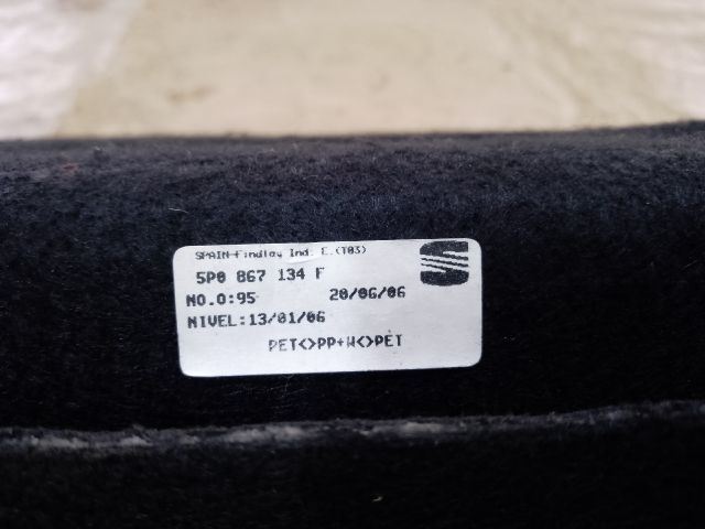 bontott SEAT ALTEA Csomagtér Tálca