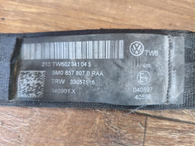 bontott SEAT ALTEA Hátsó középső Biztonsági Öv