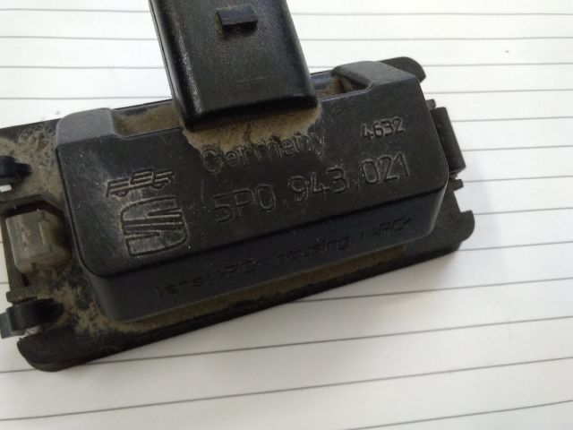 bontott SEAT ALTEA Hátsó Rendszámtábla Világítás