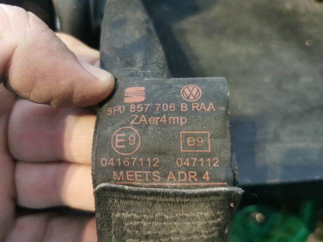 bontott SEAT ALTEA Jobb első Biztonsági Öv